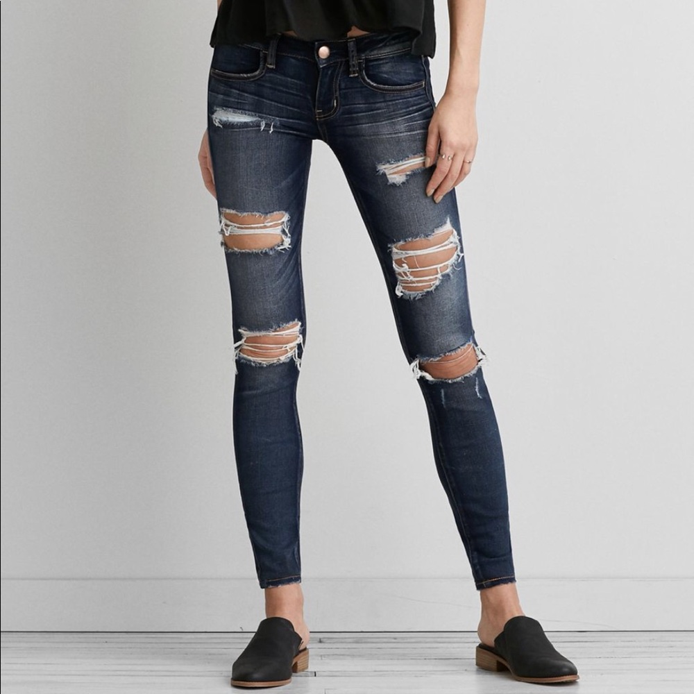 AE Denim X Super Low Rise Jegging